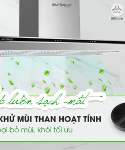 Máy hút mùi chữ T Eurosun EH-90AF75