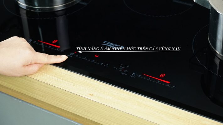 Bếp từ ba Chef's EH-IH536