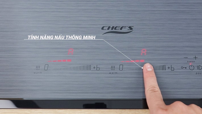 Bếp từ đôi Chef's EH-DIH888E