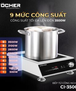 Bếp từ đơn công nghiệp Kocher CI-3500F