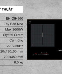 Bếp từ đôi Chef's EH-DIH860