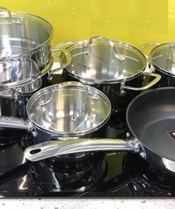 Bộ nồi 6 món 3 đáy Inox 304 Eurosun MC1608- Passion