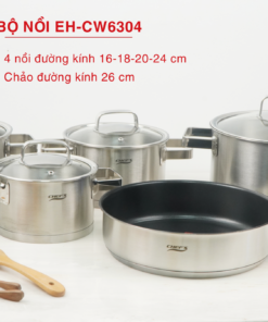 Bộ nồi 5 món CHEF'S EH-CW6304