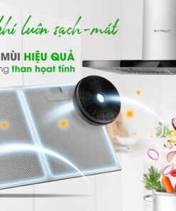 Máy hút mùi chữ T Eurosun EH-90AF76