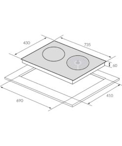 Bếp điện từ đôi EUROSUN EU-TE259 Max