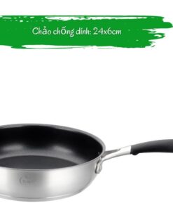 Bộ Nồi Chảo Inox 304 Tomate TOM 0708