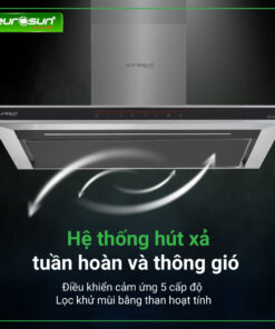 Máy hút mùi chữ T Eurosun EH-90AF77