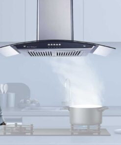 Máy hút mùi kính cong Eurosun EH-90K10