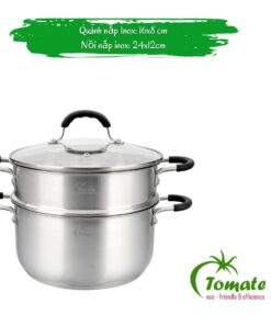Bộ Nồi Chảo Inox 304 Tomate TOM 0708