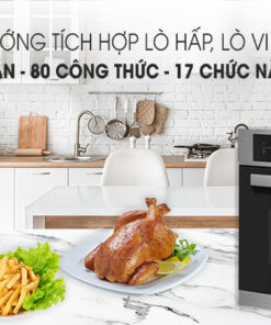 Lò nướng kết hợp hấp, vi sóng âm tủ Eurosun OMS36EG