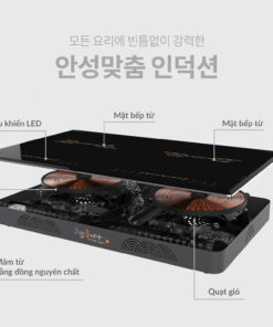 Bếp từ đôi Hawonkoo CEH-217-II