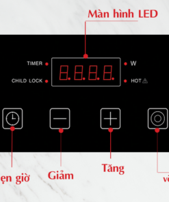 Bếp điện từ đôi Chef’s EH-MIX321 | Mặt kính EuroKera cao cấp