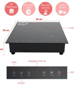 Bếp hồng ngoại đơn Junger IS-19