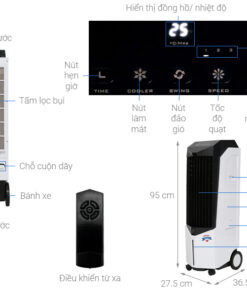 Quạt điều hòa Boss S102