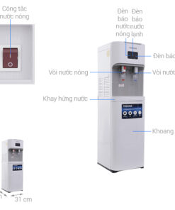 Cây nước nóng lạnh Toshiba RWF-W1669BV(W1)