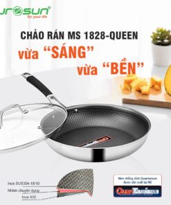 Chảo dập gân Eurosun MS1828-Queen