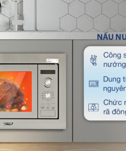Lò vi sóng có nướng âm tủ Chef's EH-MW801S Lò vi sóng có nướng âm tủ Chef's EH-MW801S