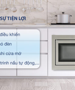 Lò vi sóng có nướng âm tủ Chef's EH-MW801S Lò vi sóng có nướng âm tủ Chef's EH-MW801S