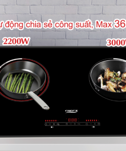 Bếp điện từ đôi Chef's EH-MIX333