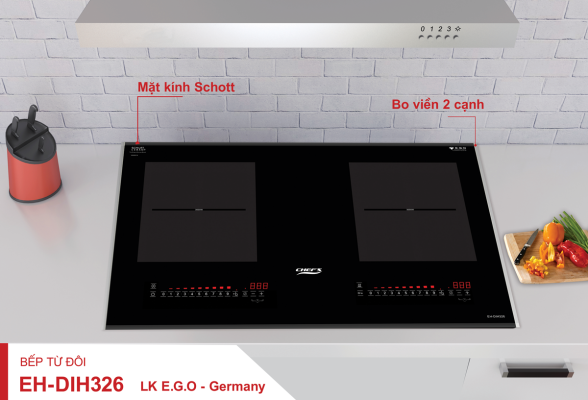 Bếp từ đôi Chef's EH-DIH326