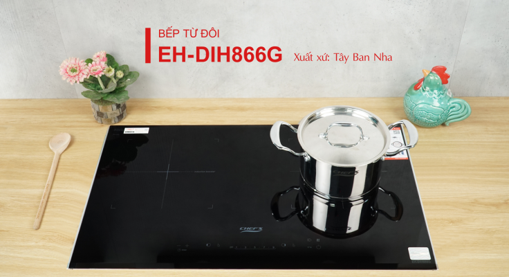 Bếp từ đôi Chef's EH-DIH866G