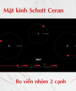 Bếp từ ba Chef’s EH-IH536 | An toàn, tiết kiệm điện năng