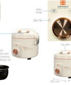 Nồi cơm điện Hawonkoo 1,5L RCH-154-CE
