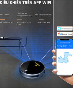 Robot hút bụi HuBert HB-A68-PLUS