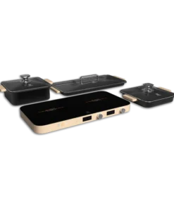 Bếp từ đôi kèm bộ nồi Hawonkoo MCEH-200-II-CF