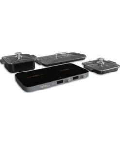 Bếp từ đôi kèm bộ nồi Hawonkoo MCEH-200-II-GR