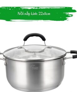 Bộ Nồi Chảo Inox 304 Tomate TOM 0708
