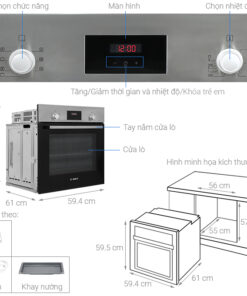 Lò nướng âm tủ Bosch HBF113BR0A