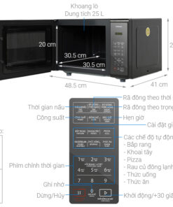 Lò vi sóng Toshiba MM-EM25PE(BM)