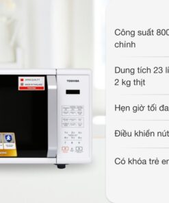 Lò vi sóng điện tử Toshiba 23L ER-SS23(W1)VN