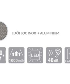 Máy hút mùi âm tủ Eurosun EH-70AF85B