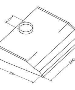 Máy hút mùi âm tủ Eurosun EH-60C05D