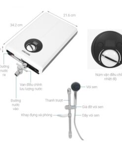 Máy nước nóng trực tiếp Stiebel Eltron XGLP 45 EC (4500W - có bơm)