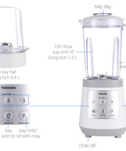 Máy xay sinh tố 2 cối Toshiba BL-70PR1NV