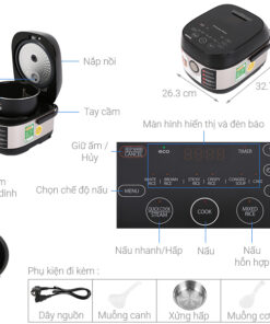 Nồi cơm cao tần Toshiba 1L RC-10IX1PV