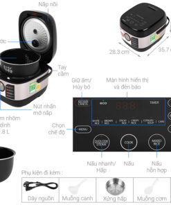 Nồi cơm cao tần Toshiba 1.8L RC-18IX1PV