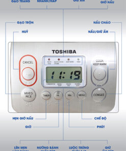Nồi cơm điện tử Toshiba 1.8L RC-18NTFV(W)