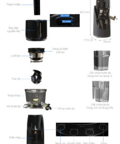 Máy Ép Chậm Hawonkoo SJH-045-CF