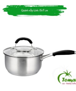 Bộ Nồi Chảo Inox 304 Tomate TOM 0708
