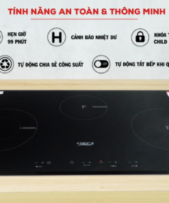 Bếp điện từ ba Chef's EH-MIX544P