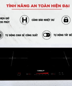 Bếp từ đôi Chef's EH-DIH866G | Bếp 2 từ cao cấp chính hãng