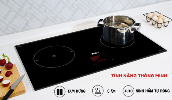 Bếp từ đôi Chef's EH-DIH890
