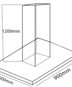 Máy hút mùi đảo chữ T Chef's EH-R810E9