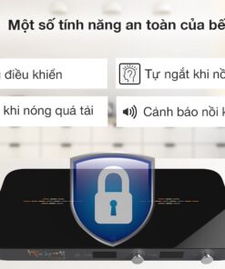 Bếp từ đôi kèm bộ nồi Hawonkoo MCEH-200-II-GR