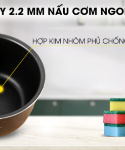 Nồi cơm điện tử Toshiba 1L RC-10DH2PV(W)