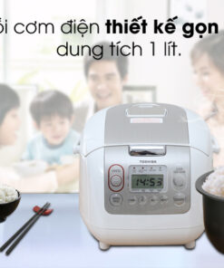 Nồi cơm điện tử Toshiba 1 lít RC-10NMFVN(WT)